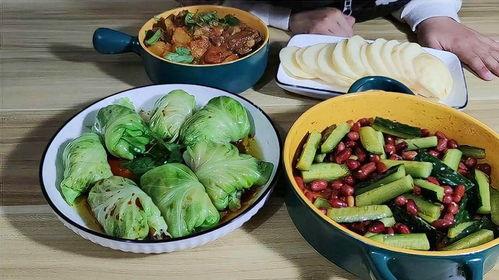 土豆小瓜拌着吃,家常凉拌新体验