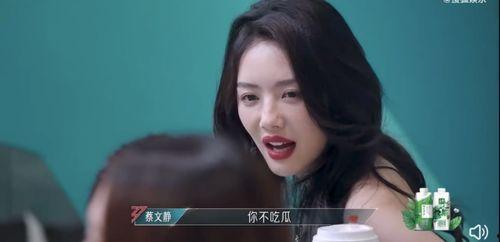 蔡文静认真吃瓜,专注吃瓜，品味娱乐圈风云变幻