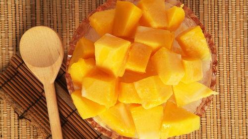 吃芒果可以吃小瓜吗